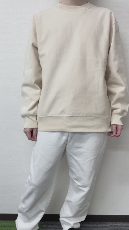 12.0オンス 裏起毛ヘビートレーナー | メンズ | 1枚 | 00227-FVC | ライトベージュ