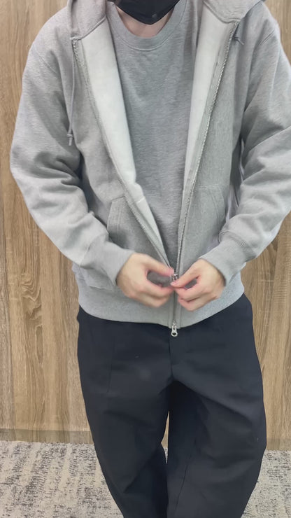 12.0オンス 裏起毛ヘビージップパーカー | メンズ | 1枚 | 00229-FVZ | ブラック