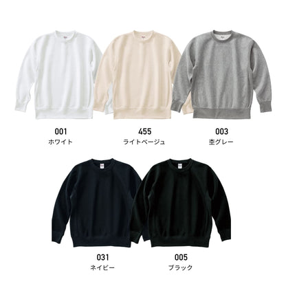 12.0オンス 裏起毛ヘビートレーナー | ビッグサイズ | 1枚 | 00227-FVC | 杢グレー