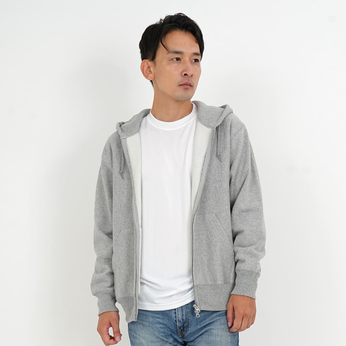 12.0オンス 裏起毛ヘビージップパーカー | ビッグサイズ | 1枚 | 00229