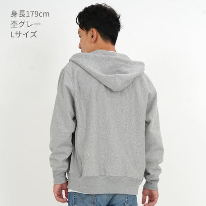 12.0オンス 裏起毛ヘビージップパーカー | メンズ | 1枚 | 00229-FVZ | ブラック