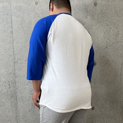 5.6オンス ヘビーウェイトベースボールTシャツ | ビッグサイズ | 1枚 | 00107-CRB | ホワイト×レッド