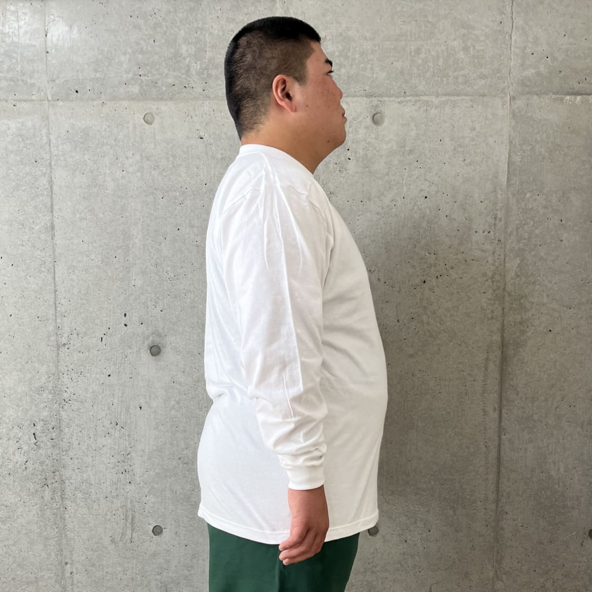 5.6オンス ヘビーウェイトLS-Tシャツ(+リブ) | ビッグサイズ | 1枚 | 00110-CLL | ライトパープル