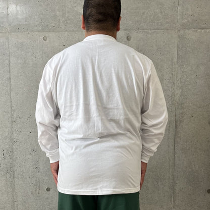 5.6オンス ヘビーウェイトLS-Tシャツ(+リブ) | ビッグサイズ | 1枚 | 00110-CLL | ホワイト