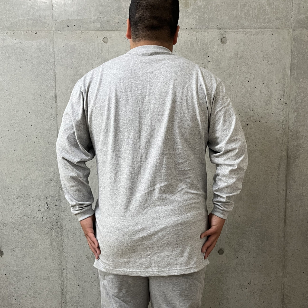 7.4オンス スーパーヘビー長袖Tシャツ | ビッグサイズ | 1枚 | 00149-HVL | ネイビー