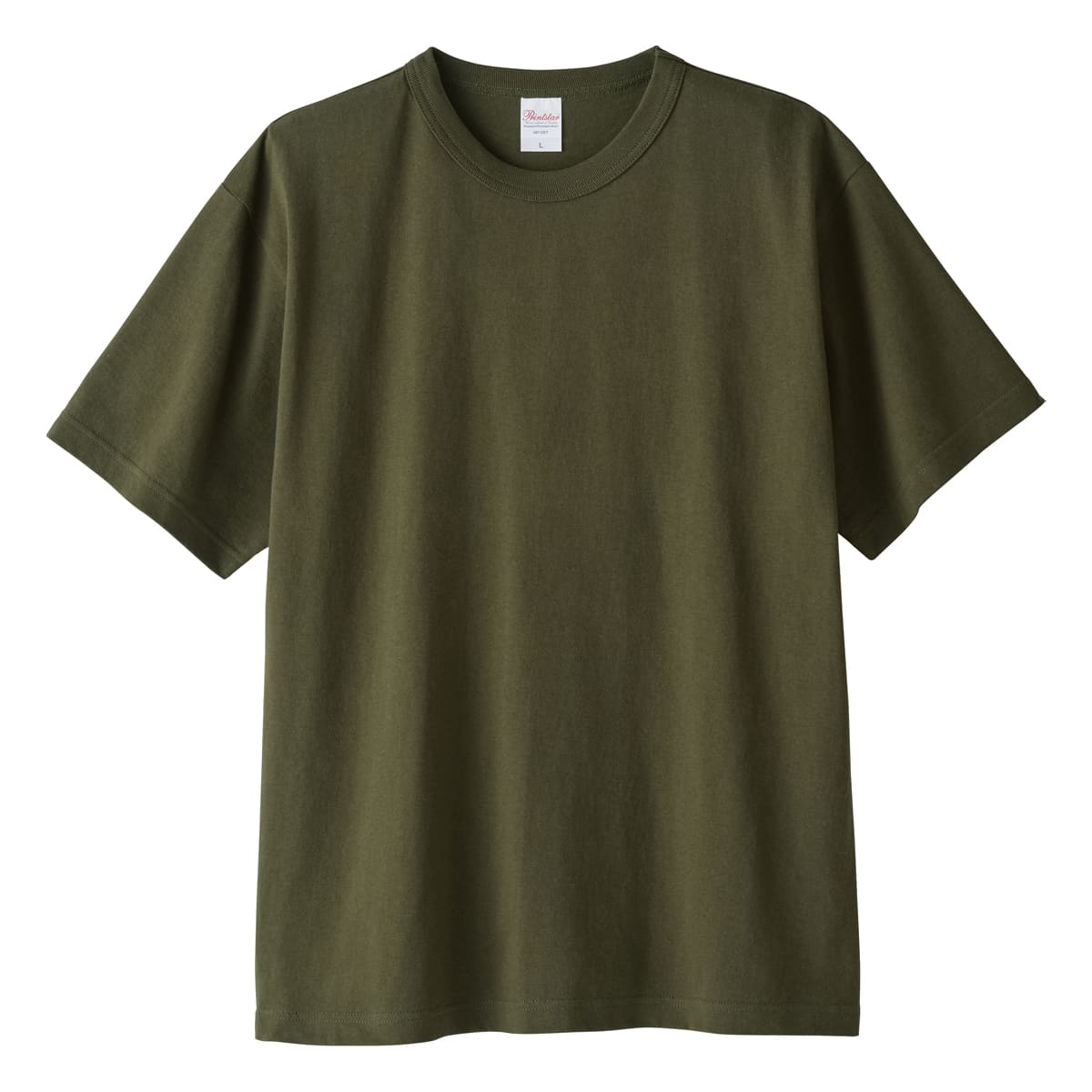 5.9オンス オープンエンドTシャツ | ビッグサイズ | 1枚 | 00087-OET | アーミーグリーン