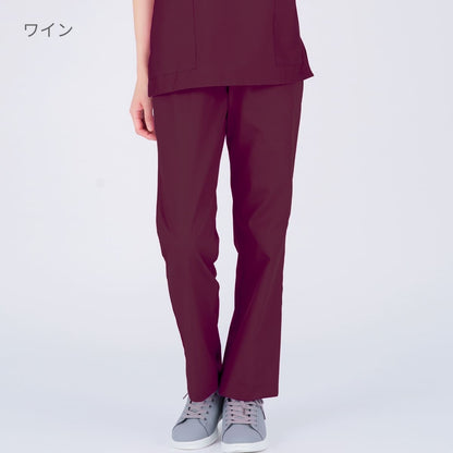 レディスストレートパンツ（PANTONE） | メディカルウェア | 1枚 | 6012SC | ワイン