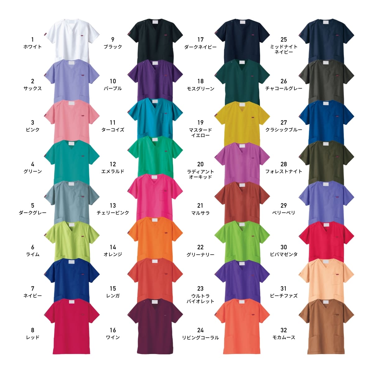 スクラブ（PANTONE） | メディカルウェア | 1枚 | 7000SC | ミッドナイトネイビー