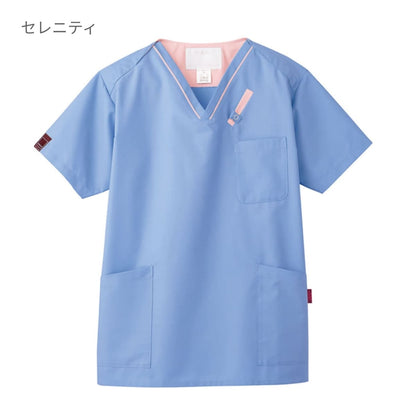 スクラブ（PANTONE） | メディカルウェア | 1枚 | 7042SC | ワイン×ラディアントオーキッド