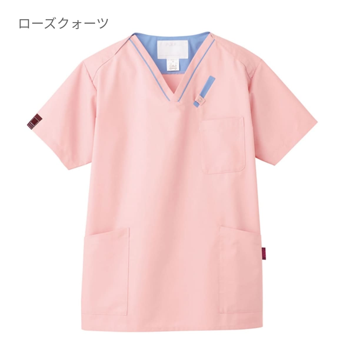 スクラブ（PANTONE） | メディカルウェア | 1枚 | 7042SC | チェリーピンク×ライム