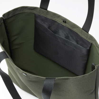 リサイクルポリエステルB4トートバッグ | ノベルティ(小物) | 1枚 | RPB-401 | オリーブ