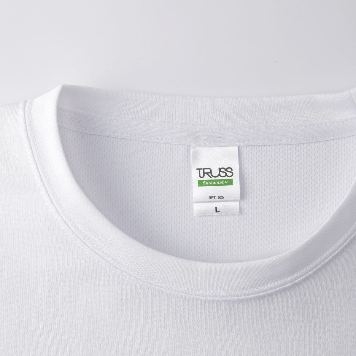 リサイクルポリエステルTシャツ | メンズ | 1枚 | RPT-925 | ホワイト