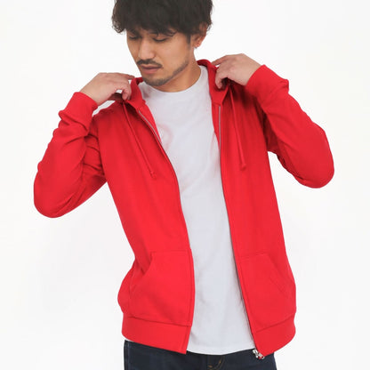 スタンダード ジップパーカ | メンズ | 1枚 | RSZ-143 | ヘザーグレー