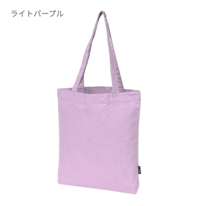 リサイクルコットントートバッグ（再生繊維） | ノベルティ(小物) | 1枚 | ST2101 | ライムグリーン