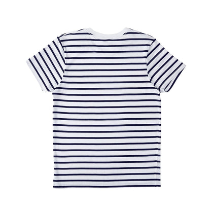 ナローボーダーTシャツ | メンズ | 1枚 | SNB-141 | ホワイト×ネイビー