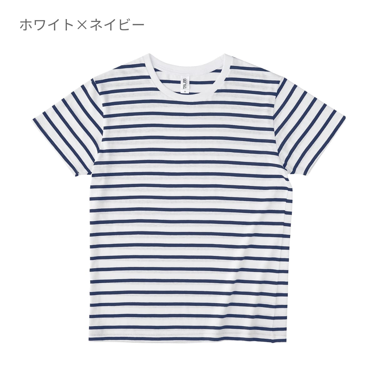 ナローボーダーTシャツ | メンズ | 1枚 | SNB-141 | ホワイト×ネイビー