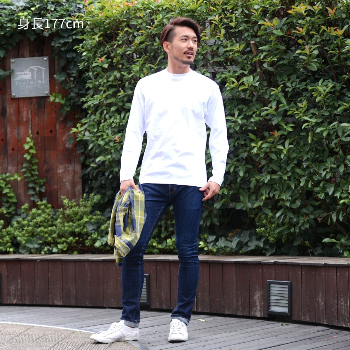 Touch and Go ロングスリーブTシャツ | メンズ | 1枚 | SS1010 | スーパーブラック