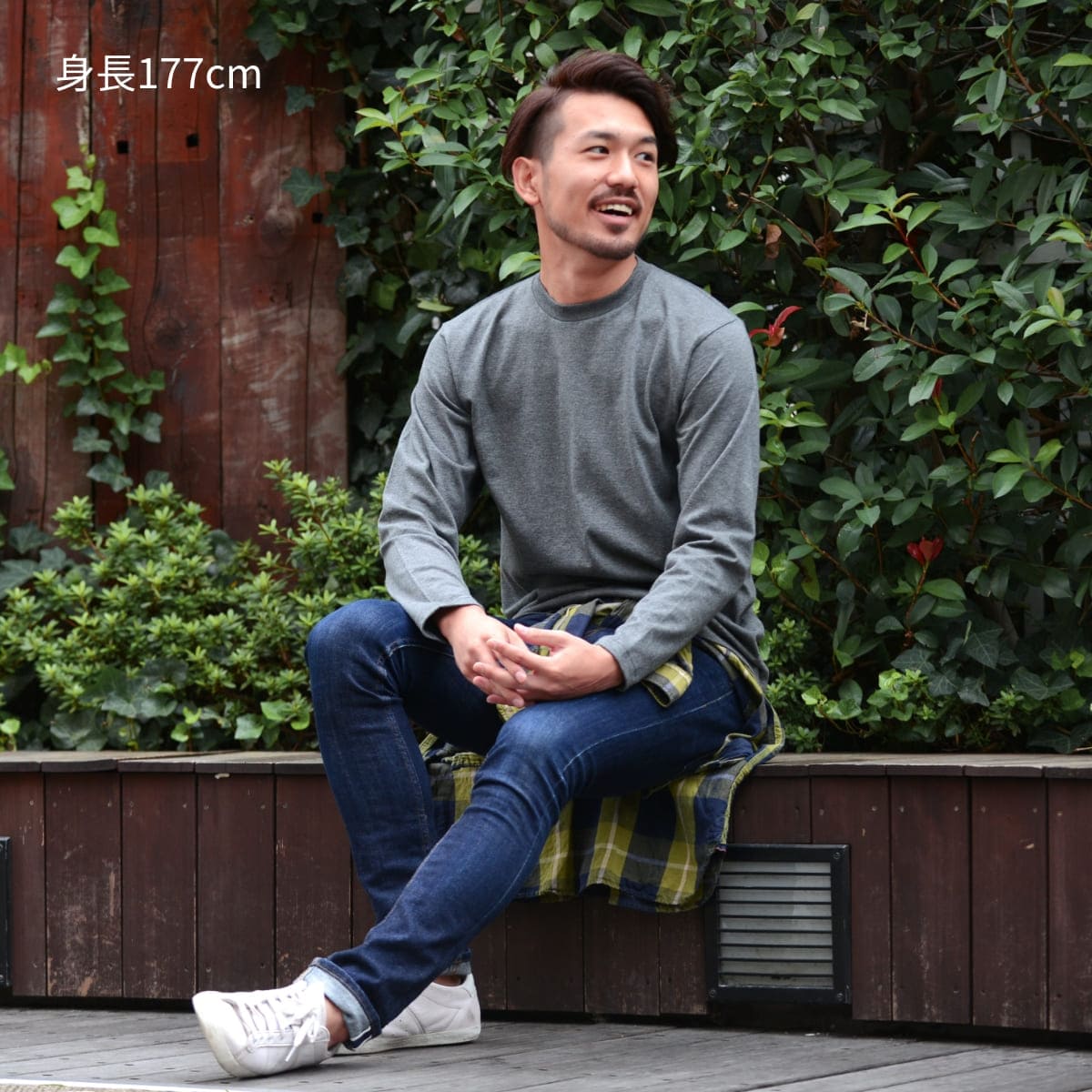 Touch and Go ロングスリーブTシャツ | メンズ | 1枚 | SS1010 | レッド