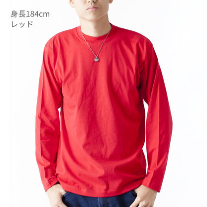Touch and Go ロングスリーブTシャツ | ビッグサイズ | 1枚 | SS1010 | チャコール
