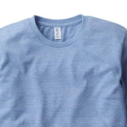 トライブレンド3/4スリーブTシャツ | メンズ | 1枚 | TBL-118 | ヘザーディープネイビー