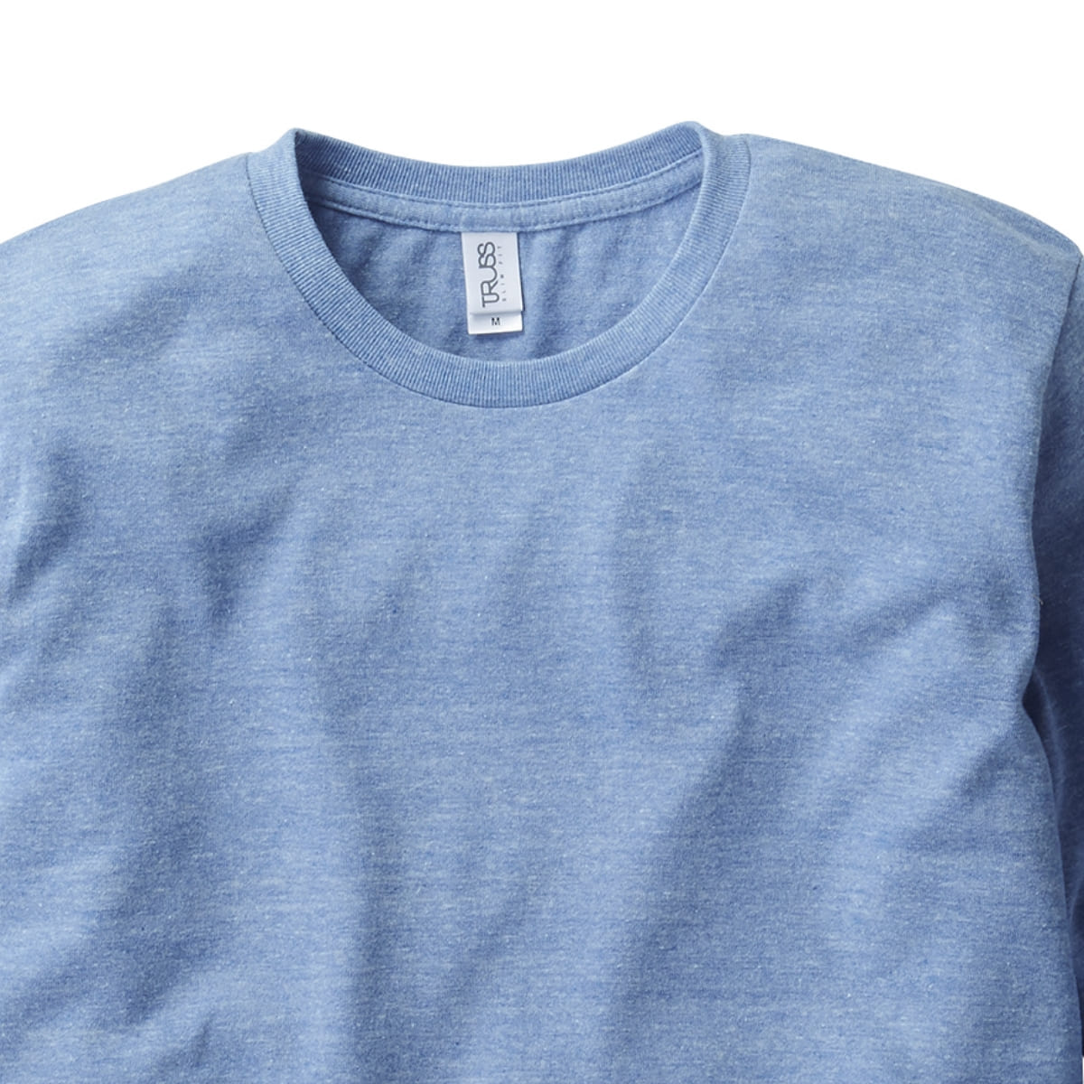 トライブレンド3/4スリーブTシャツ | メンズ | 1枚 | TBL-118 | ヘザーブルー
