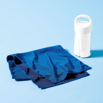 涼感マフラータオル抗菌タイプ（ボトルケース付） | ノベルティ(小物) | 1枚 | TC-0002 | ホワイト
