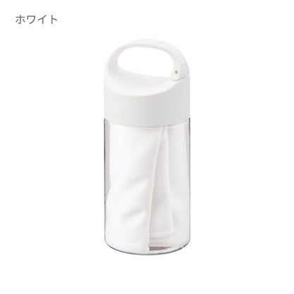 涼感マフラータオル抗菌タイプ（ボトルケース付） | ノベルティ(小物) | 1枚 | TC-0002 | ホワイト