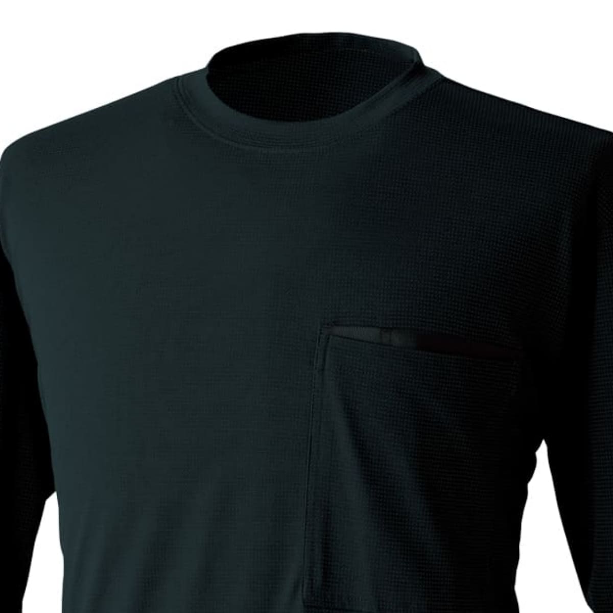 DRYドッツロングスリーブTシャツ | ユニフォーム | 1枚 | 50351 | チャコールグレー