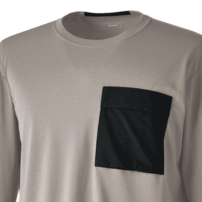 ニッカーズドライロングスリーブTシャツ | ユニフォーム | 1枚 | 55351 | チャコールグレー