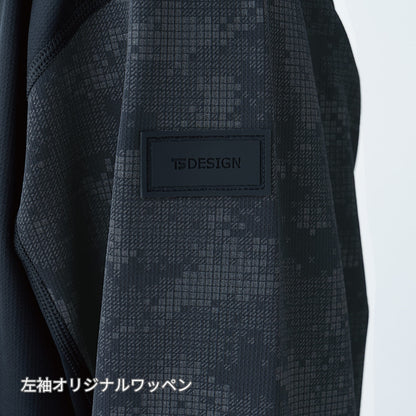 メガクールロングスリーブTシャツ | ユニフォーム | 1枚 | 80150 | ブラックxブラック