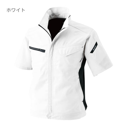 AIR ACTIVE ショートスリーブジャケット | ユニフォーム | 1枚 | 8156 | ホワイト