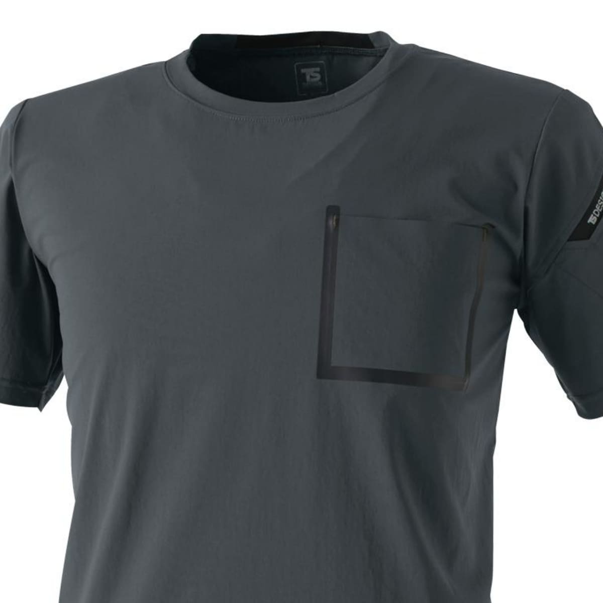 TS DELTAスウェットワークTシャツ | ユニフォーム | 1枚 | 83551 | チャコールグレー