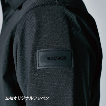 TS DEOドッツショートスリーブポロシャツ | ユニフォーム | 1枚 | 8565 | ブラック