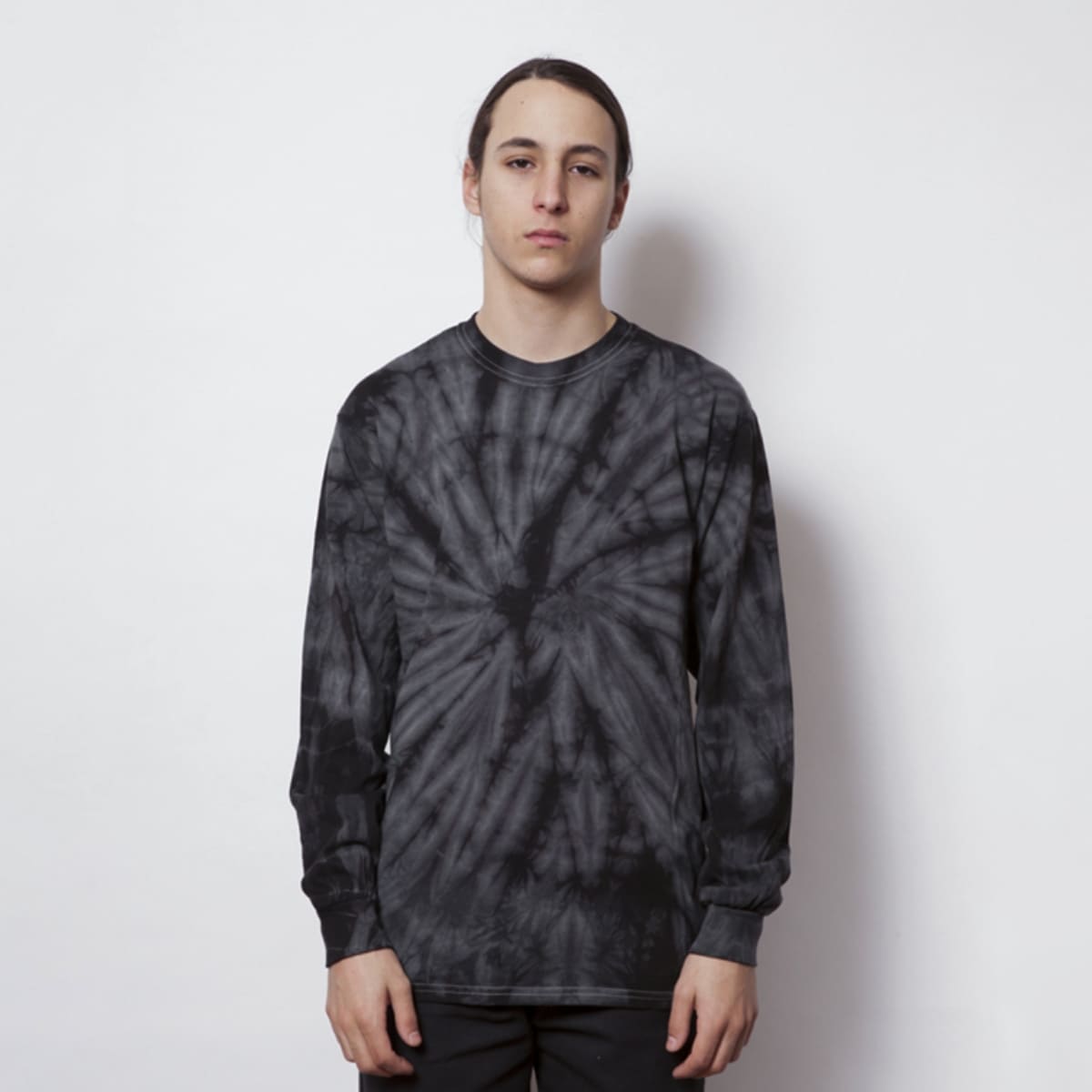 5.3 oz レインボー&スパイダー ロングスリーブTシャツ | メンズ | 1枚 | TD2000 | ネオンレインボー