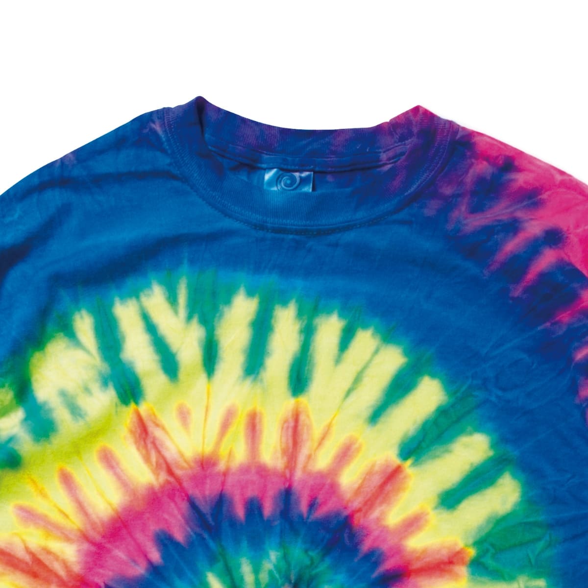 5.3 oz レインボー&スパイダー ロングスリーブTシャツ | メンズ | 1枚 | TD2000 | ネオンレインボー