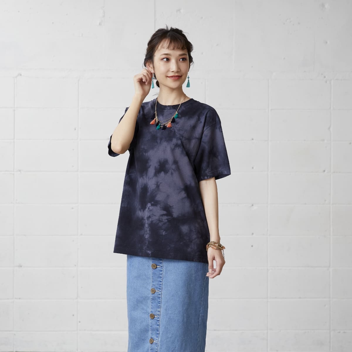 タイダイTシャツ | メンズ | 1枚 | TDT-148 | Mピンク