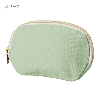 キャンバスラウンドティッシュポーチ | ノベルティ(小物) | 1枚 | TP-0011 | マスタード