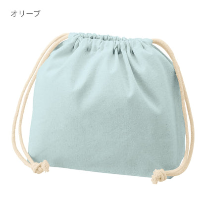 厚手コットンポーチ巾着(M) | ノベルティ(小物) | 1枚 | TP-0017 | ネイビー