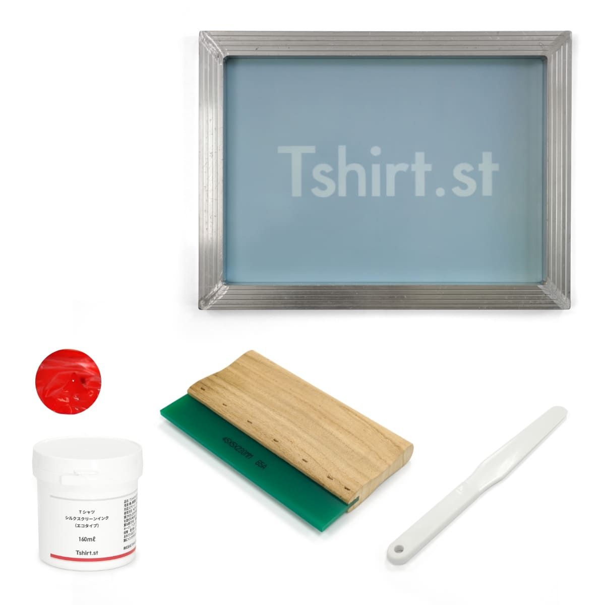 TシャツDIY シルクスクリーンスターターセット | TシャツDIY | 04T | TSC901 | レッド