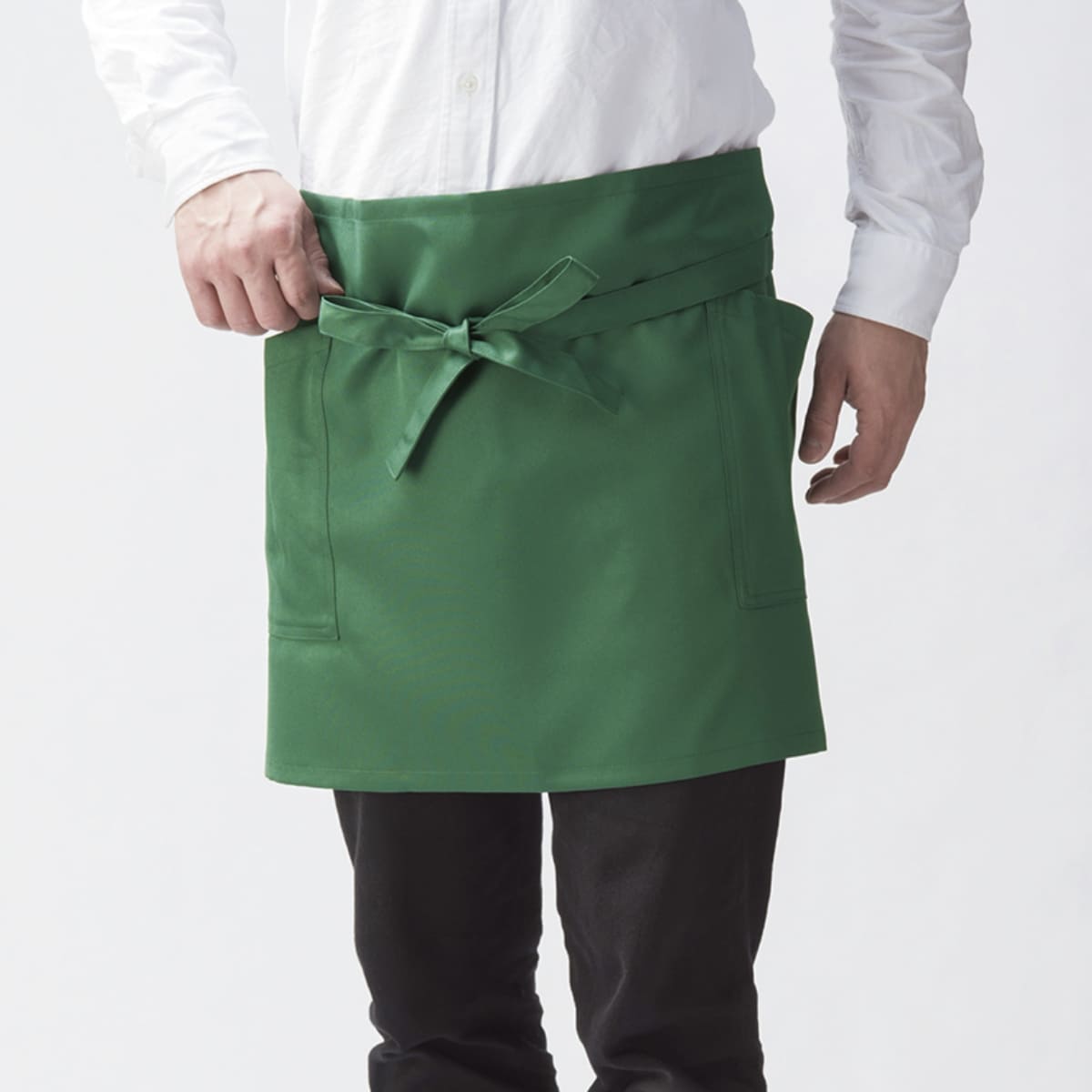 ショートエプロン | ノベルティ(小物) | 1枚 | GA5542 | グリーン