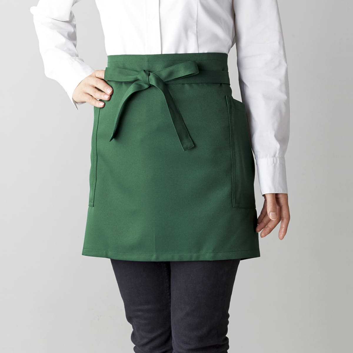 ショートエプロン | ノベルティ(小物) | 1枚 | GA5542 | グリーン