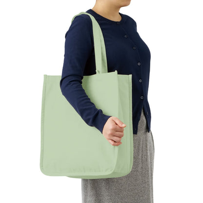 キャンバスホリデースクエアトート仕切りポケット付ver.2 | ノベルティ(小物) | 1枚 | TR-1343 | スモークブルー