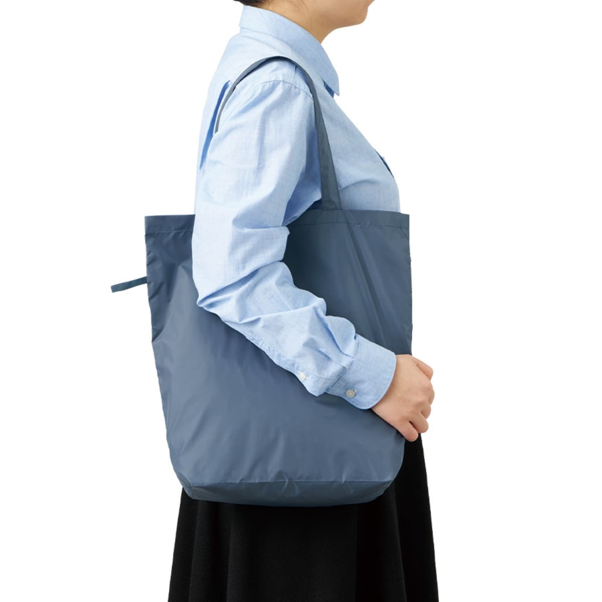 ファインライトポリバッグ（M） | ノベルティ(小物) | 1枚 | TR-1348 | ブラック