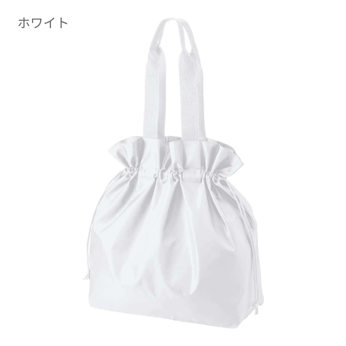 ポリ巾着トート(L) | ノベルティ(小物) | 1枚 | TR-1354 | スモークブルー