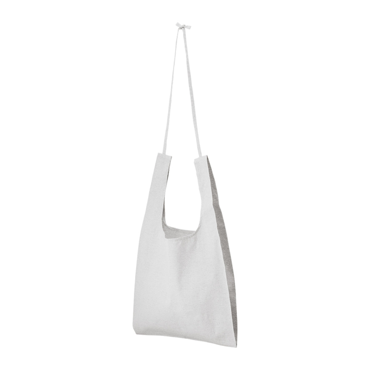 シャンブリック紐付マルシェバッグ | ノベルティ(小物) | 1枚 | TR-1356 | サックスブルー