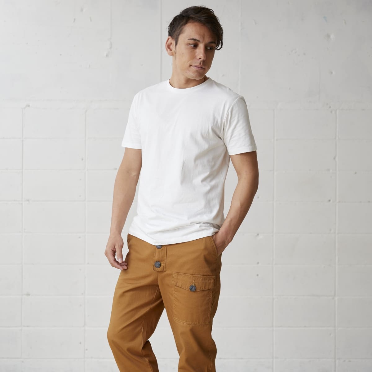 ベーシックスタイル Tシャツ | メンズ | 1枚 | TRS-700 | オレンジ