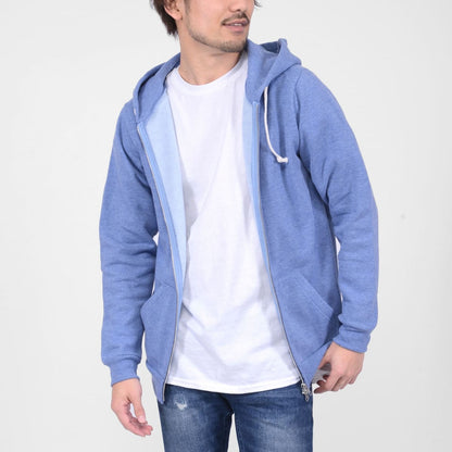 トライブレンド ジップパーカ | メンズ | 1枚 | TRZ-120 | ヘザーピンク