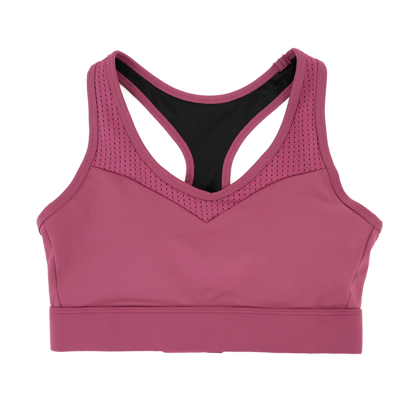 スポーツブラ（ノンワイヤー） | ユニフォーム | 1枚 | TS8001 | ワインレッド