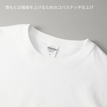 6.5オンス ファインジャージー ボックスシルエット Tシャツ | メンズ | 1枚 | 1108-01 | マリンブルー