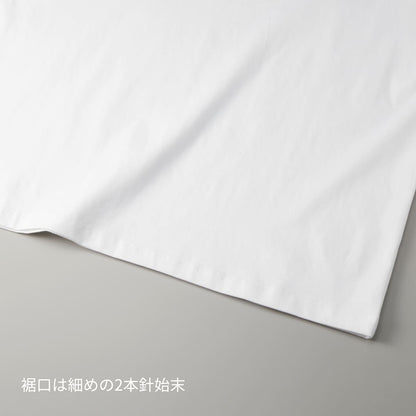 6.5オンス ファインジャージー ボックスシルエット Tシャツ | メンズ | 1枚 | 1108-01 | ホワイト